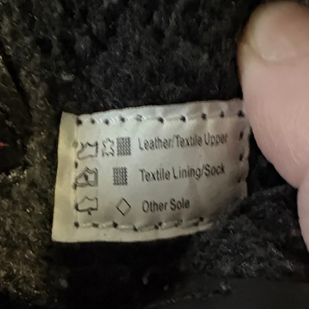 pediped Black and Scandi Fair Isle Colorful Knit and leather Boots size 27/US 10 - Picture 4 of 5